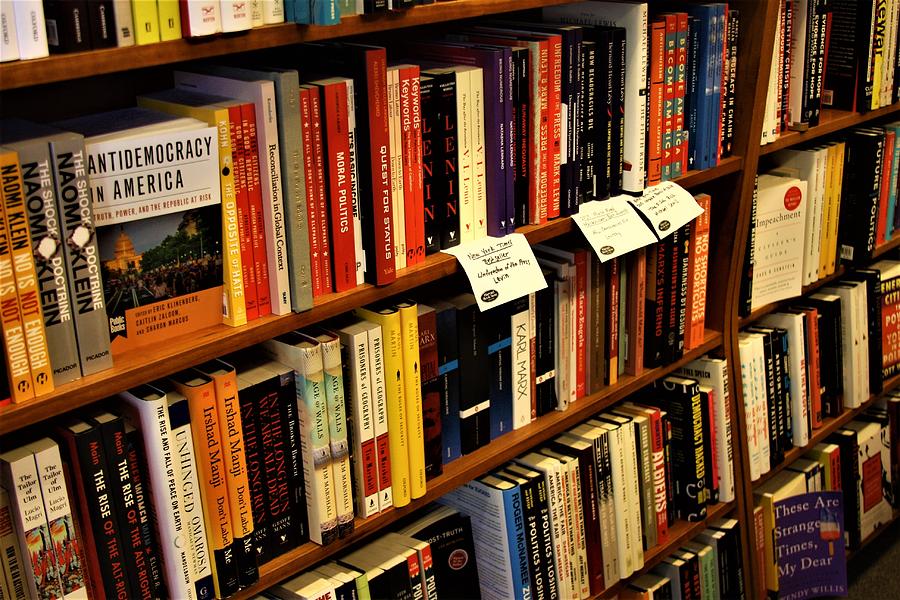 At Harvard University Book Store Photograph by Vadim Levin