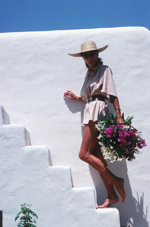 At Home In Ibiza Photograph by Slim Aarons