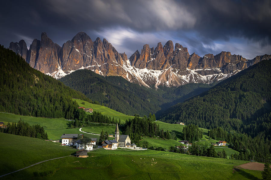 At Sunset In The Dolomites Photograph by Alexander Alexandrov