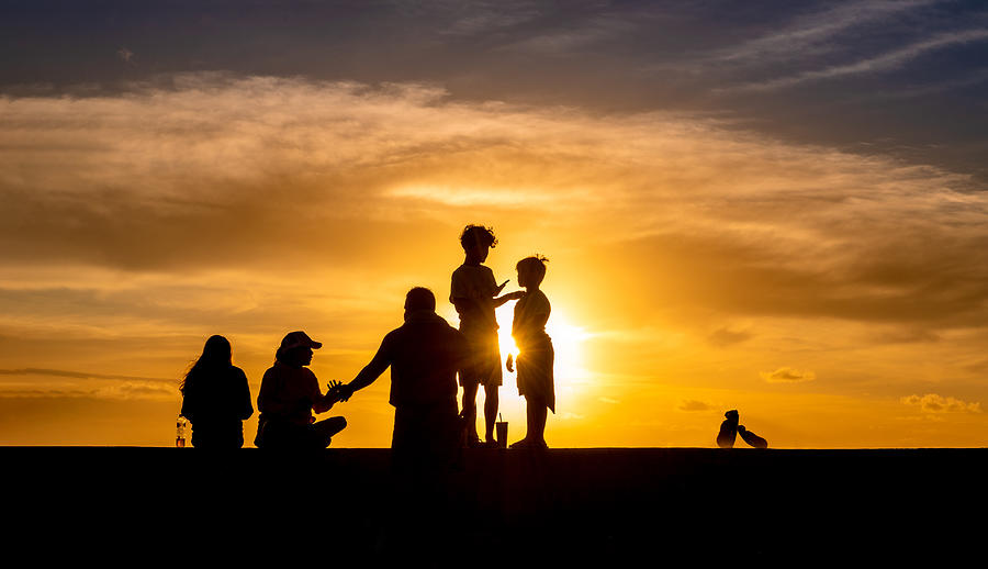 At Sunset Photograph By Wenjin Yu - Fine Art America