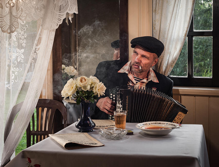 At Table Photograph by Viktor Cherkasov