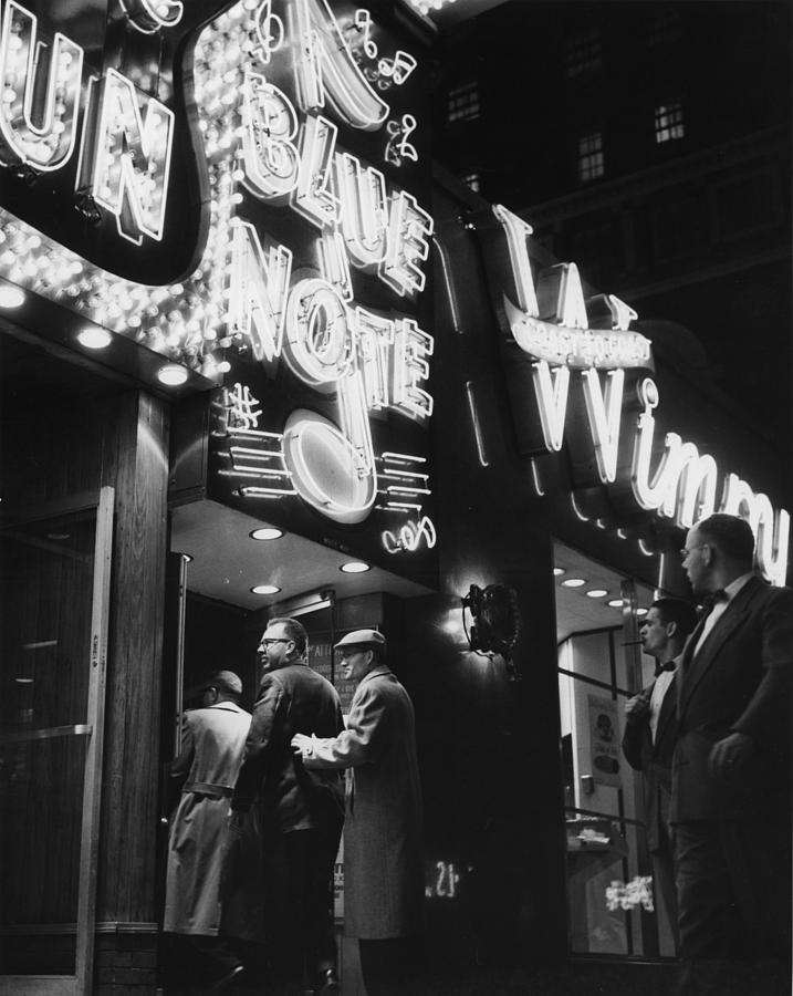 At The Blue Note Cafe Photograph by Chicago History Museum