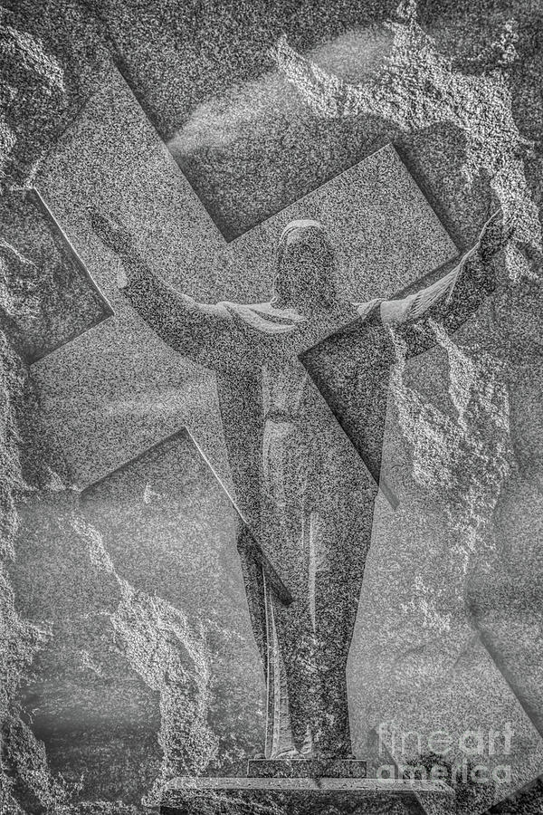 At The Cross of Jesus Three Digital Art by Randy Steele