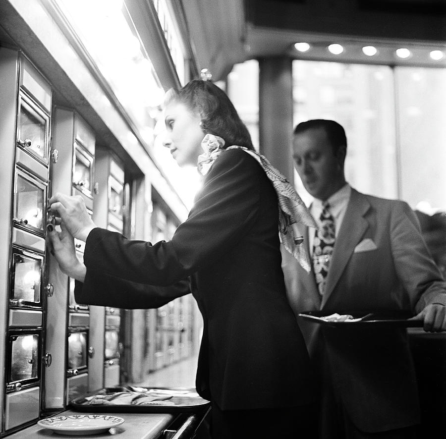 At The Grand Central Station Automat Photograph by Rae Russel