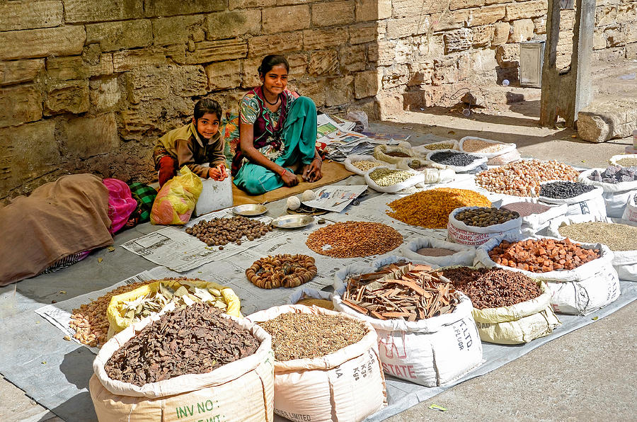 Spices Photograph - At The Spice Market by Eden Antho