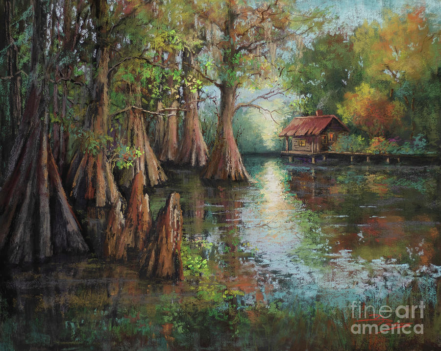 Impressionism Painting - At the Waters Edge by Dianne Parks