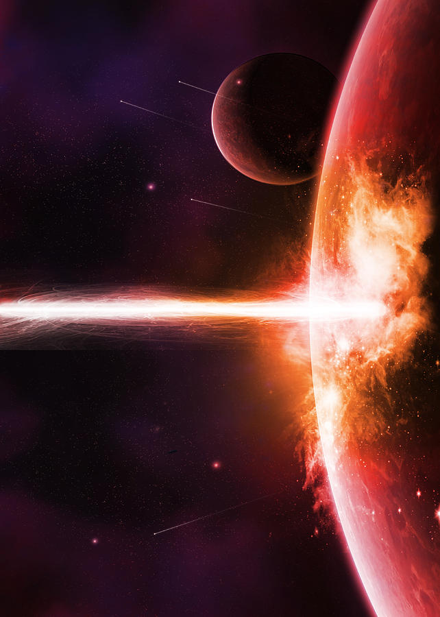 Space Digital Art - At Worlds End by Visions Beyond Space Digital Art - At Worlds End by Visions Beyond
