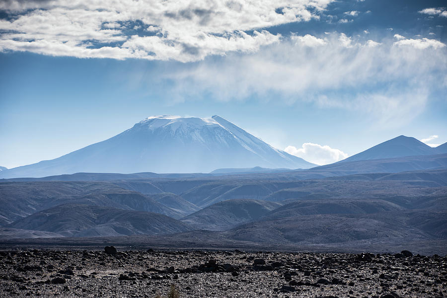 Atacama Volcano Photograph by Mark Hunter