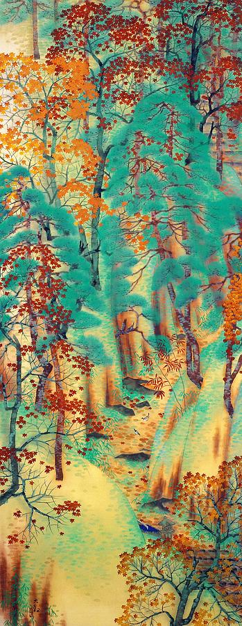 Jungle Painting - ATAGGOJI - Top Quality Image Edition by Yokoyama Taikan