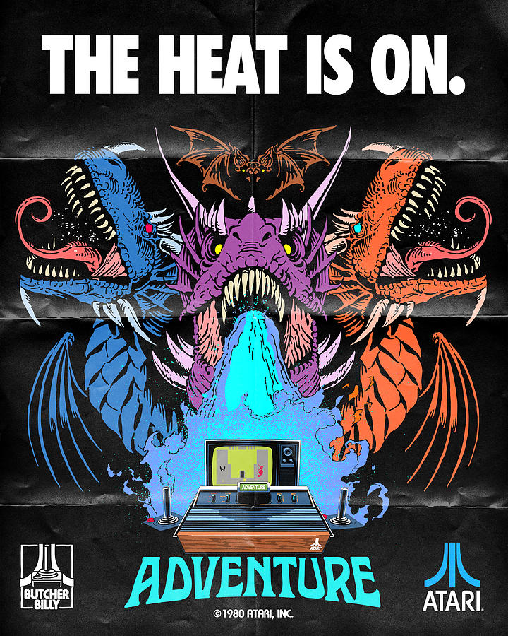 Atari X Adventure (Edition #2378) Digital Art by 50 Years of Atari NFT Collection by Butcher Billy Atari X Adventure (Edition #2378) Digital Art by 50 Years of Atari NFT Collection by Butcher Billy