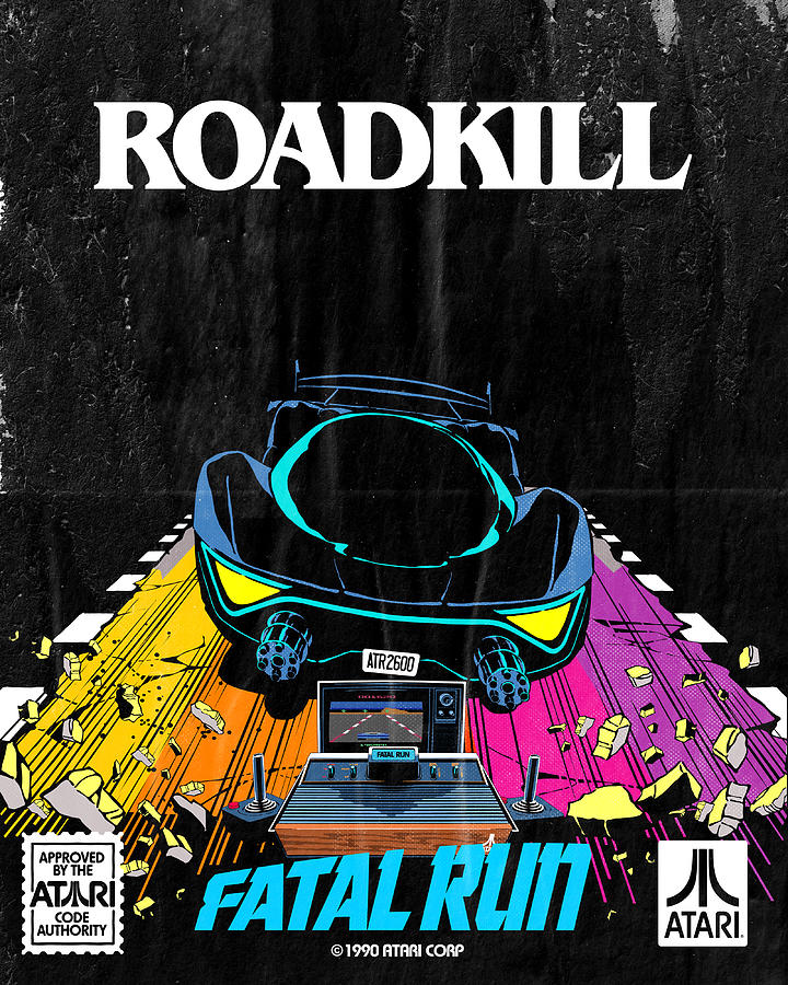 Atari X Fatal Run (Edition #672) Digital Art by 50 Years of Atari NFT Collection by Butcher Billy Atari X Fatal Run (Edition #672) Digital Art by 50 Years of Atari NFT Collection by Butcher Billy