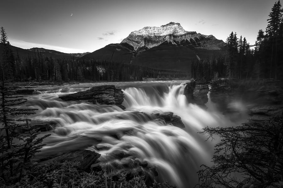 Athabasca Falls Photograph by Alex Zhao