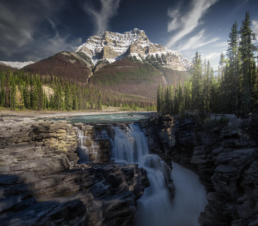 Canada Photograph - Athabasca Falls by Jabi Sanz Canada Photograph - Athabasca Falls by Jabi Sanz