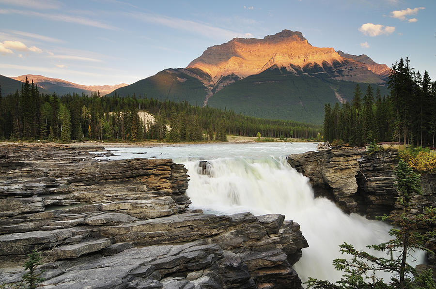 Athabasca Falls Photograph by Jochen Schlenker