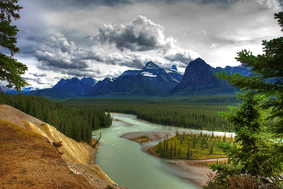 Athabasca River Photograph by Teeje