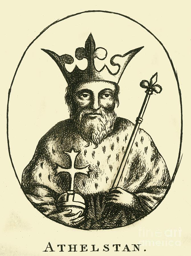 Athelstan Drawing by Print Collector