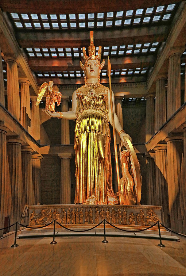 athena sculpture parthenon