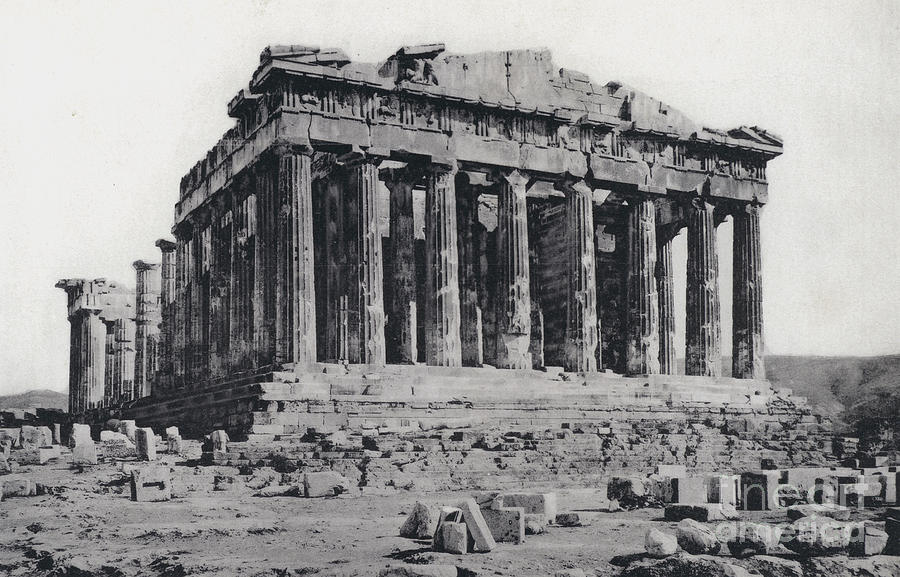 Athens: Acropolis, The Parthenon Photograph by Greek Photographer - Pixels