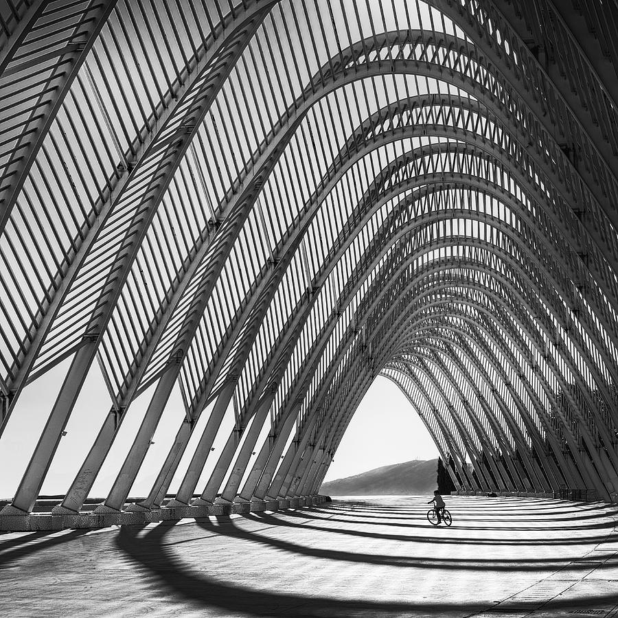 Architecture Photograph - Athens Olympic Stadium by George Digalakis