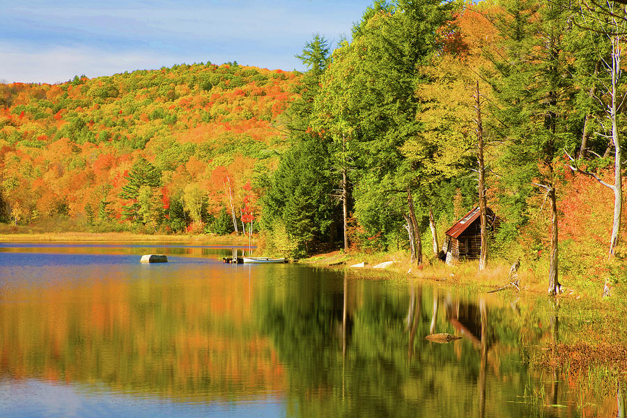 Athens Pond, Vt Photograph by Stephen Goodhue - Pixels