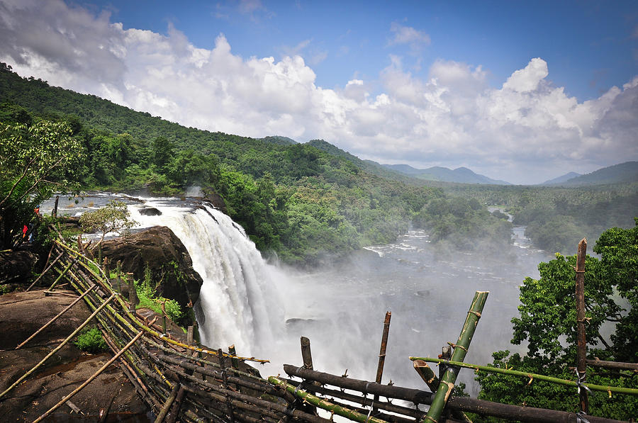 Athirapally Falls Photograph by All The Images Are Exclusive Property Of Saravanan Alagarsam