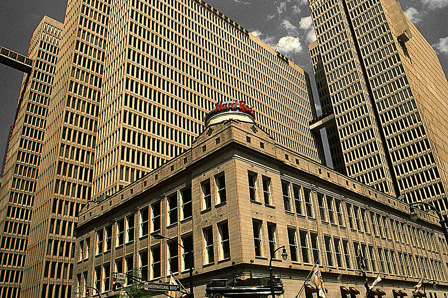 Atlanta Architecture 1984 - Photo Art Illustration by Peter Potter Atlanta Architecture 1984 - Photo Art Illustration by Peter Potter