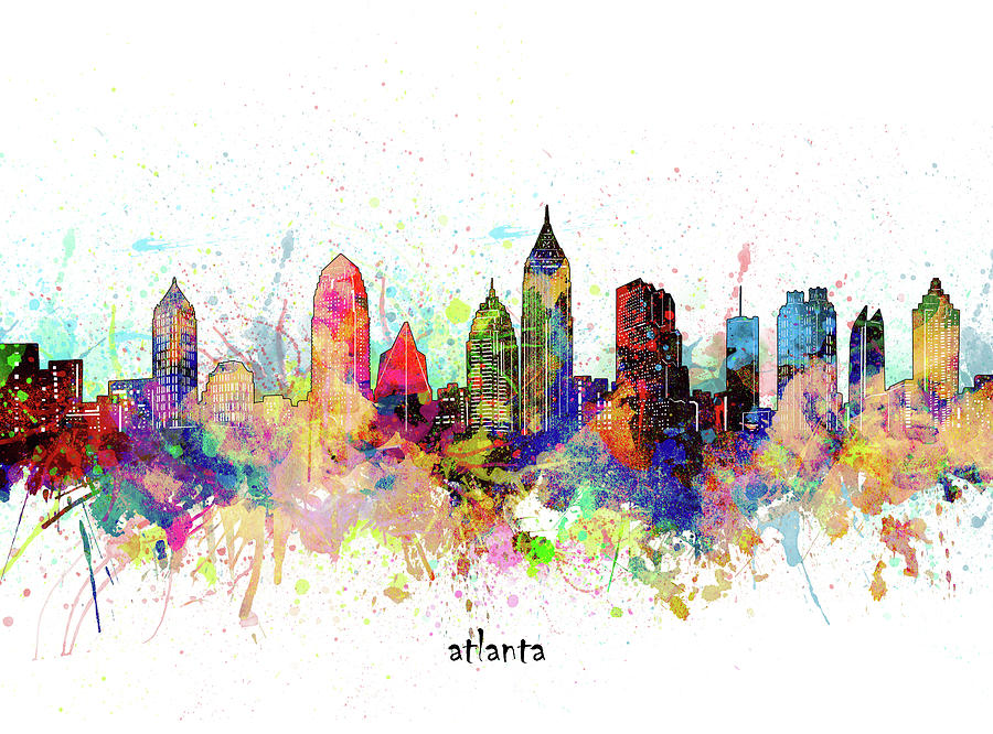 Atlanta Artistic Digital Art by Bekim M