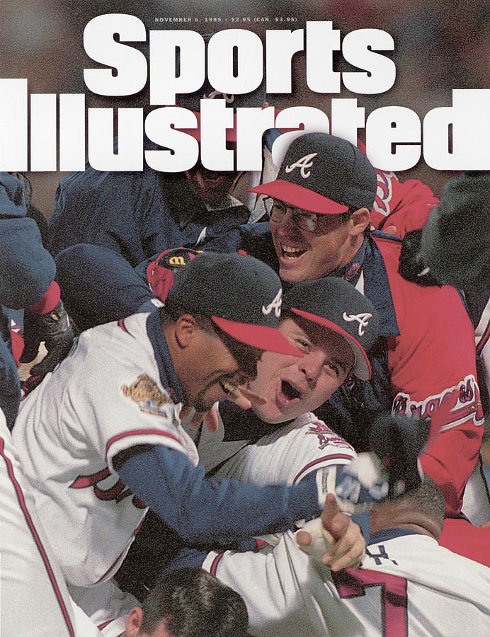 Atlanta Braves, 1995 World Series Sports Illustrated Cover Photograph by Sports Illustrated
