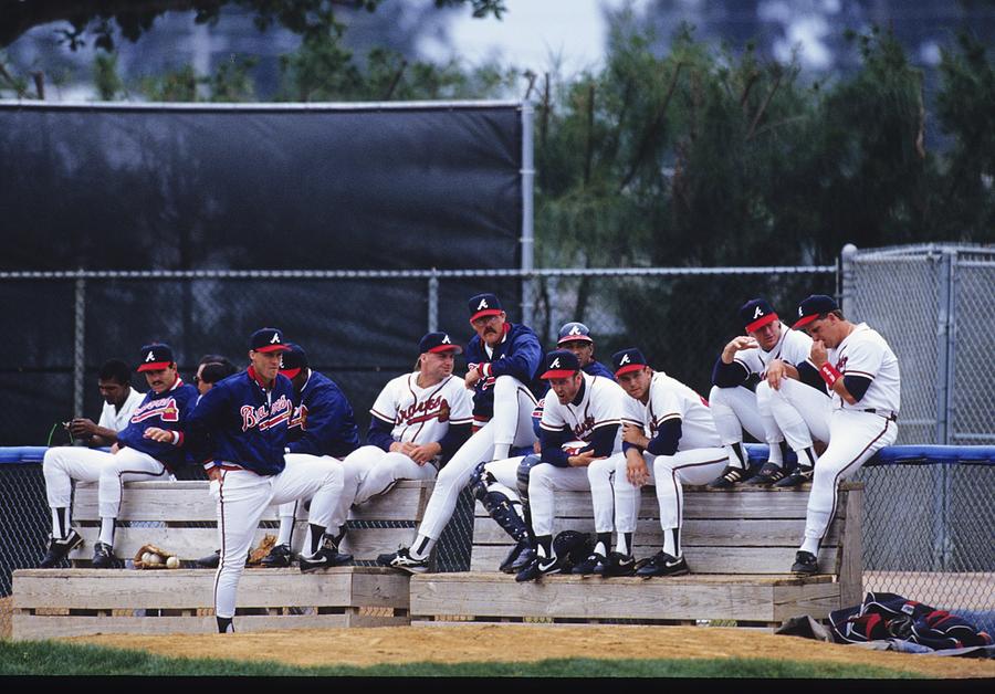 Atlanta Braves Photograph by Ronald C. Modra/sports Imagery