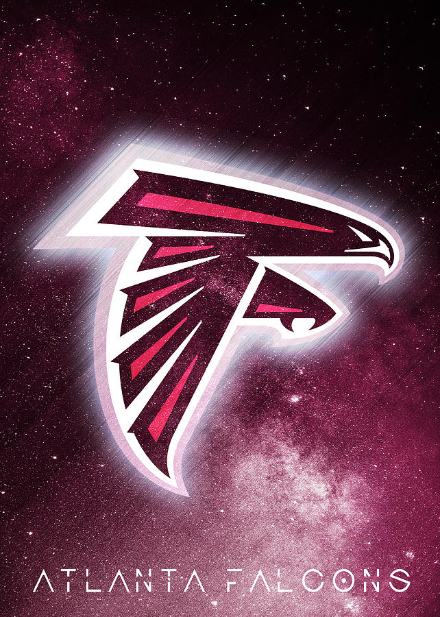 Atlanta Falcons Logo Galaxy Art Digital Art by William Ng - Fine Art ...
