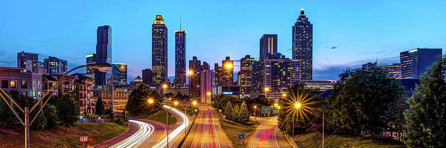Atlanta Georgia Skyline Panorama Photograph