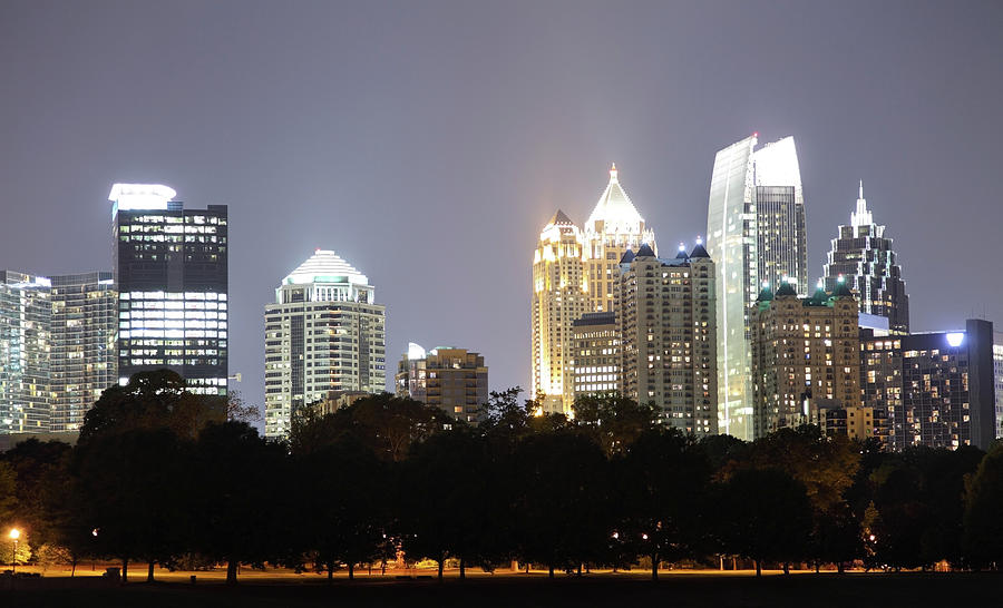 Atlanta Skyline Photograph by Denistangneyjr