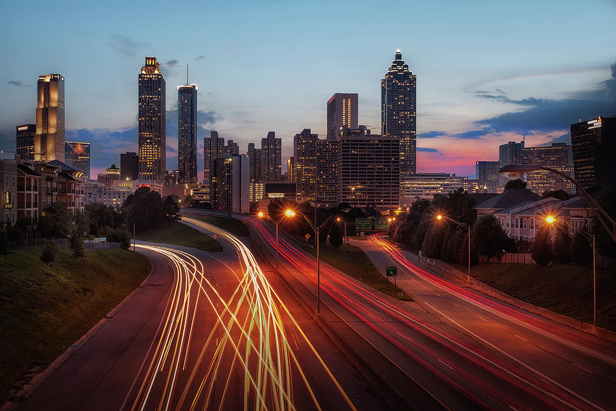 Atlanta Skyline by Marc Perrella