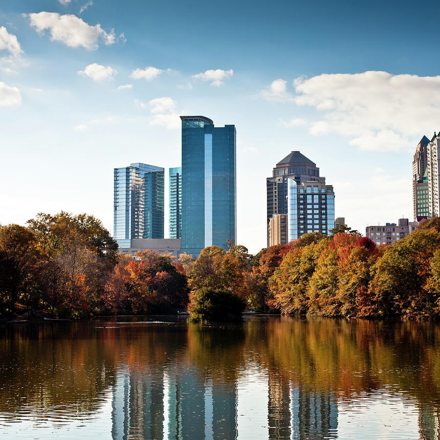 Atlanta Skyline by Marilyn Nieves