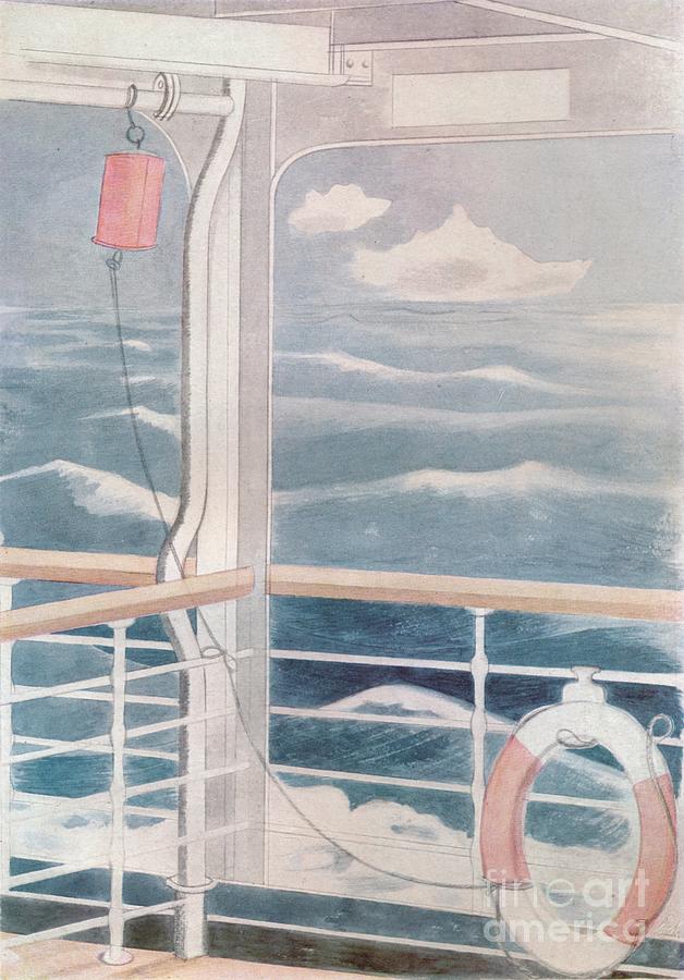 Atlantic, C20th Century 1932 Drawing by Print Collector