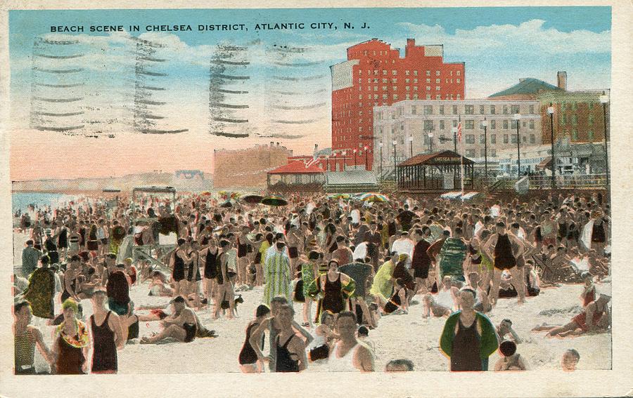 Atlantic City, New Jersey 1929 Painting by Celestial Images