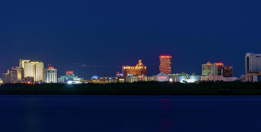 Atlantic City Skyline 2 Photograph By Michael Cupeles