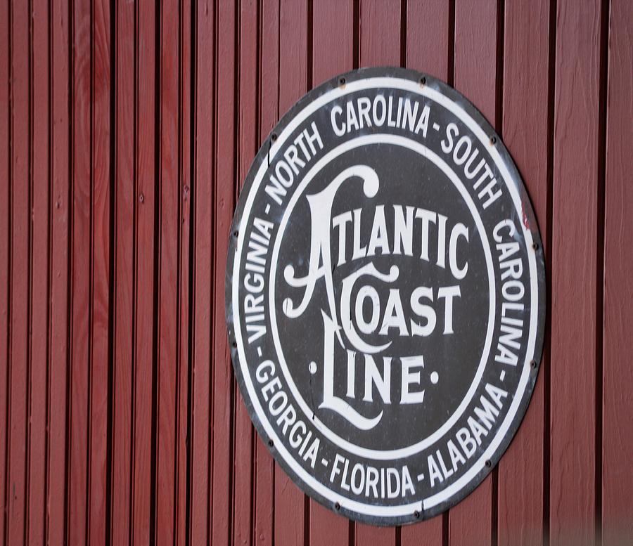 Atlantic Coast Line Sign Photograph by Warren Thompson