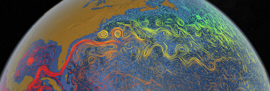Atlantic Ocean Currents Photograph by Science Source