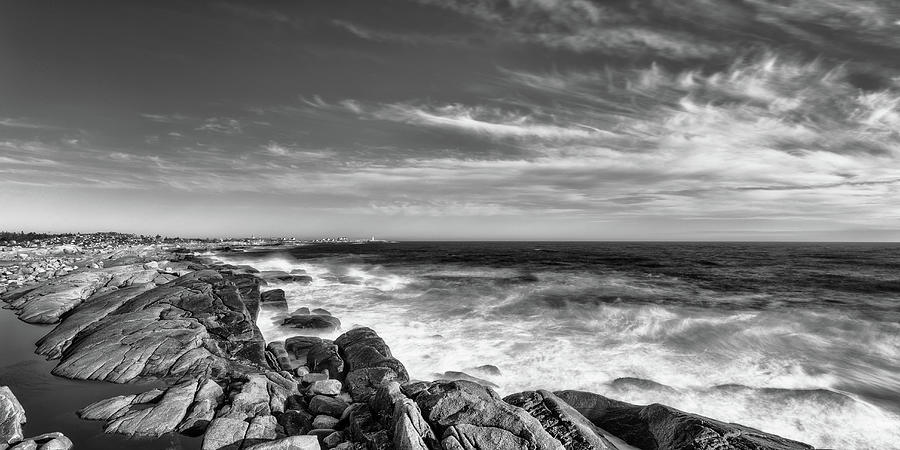 Atlantic shoreline Photograph by Murray Rudd