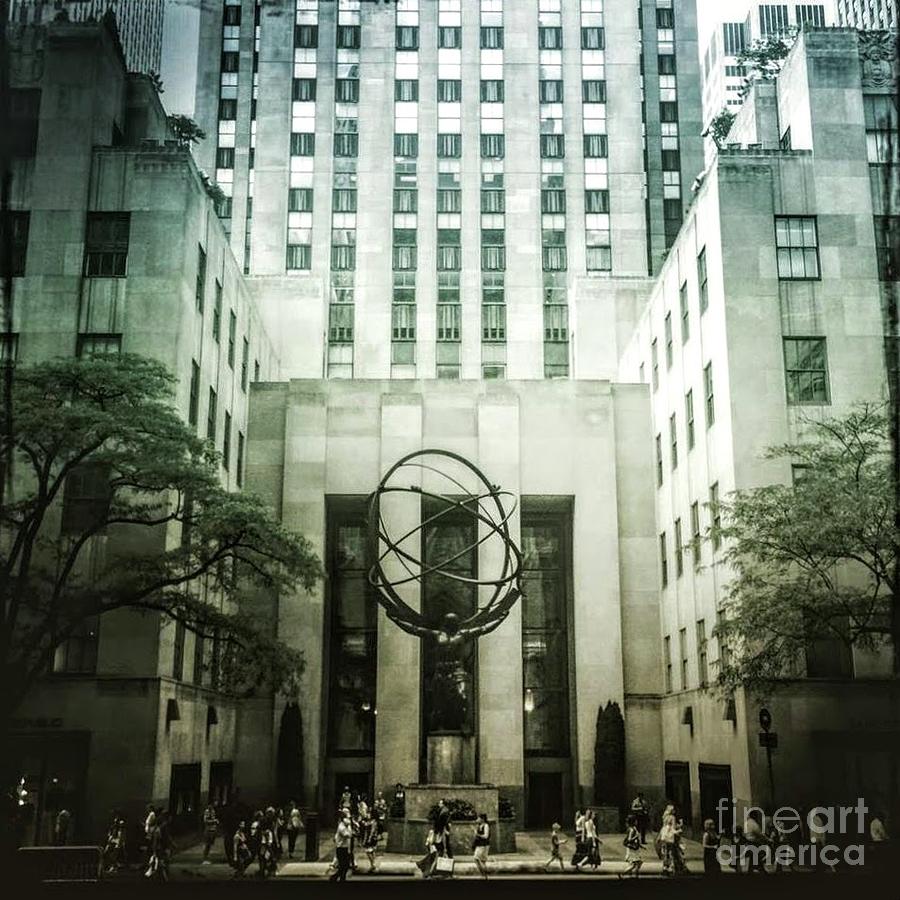 Atlas At Rockefeller Center New York Photograph