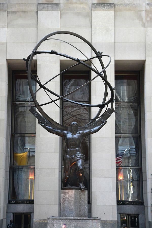 Atlas Statue New York City Photograph By Jerry Griffin Pixels 