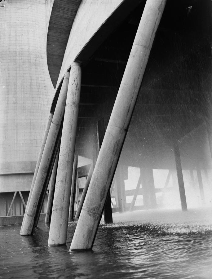 Atomic Cooling Tower Photograph by L. Blandford