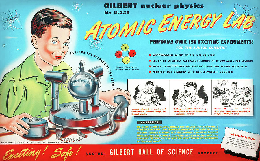 Atomic Energy Lab Painting by Unknown