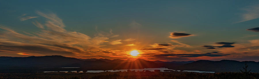 Attean Pond Sunset by Rick Hartigan Attean Pond Sunset by Rick Hartigan