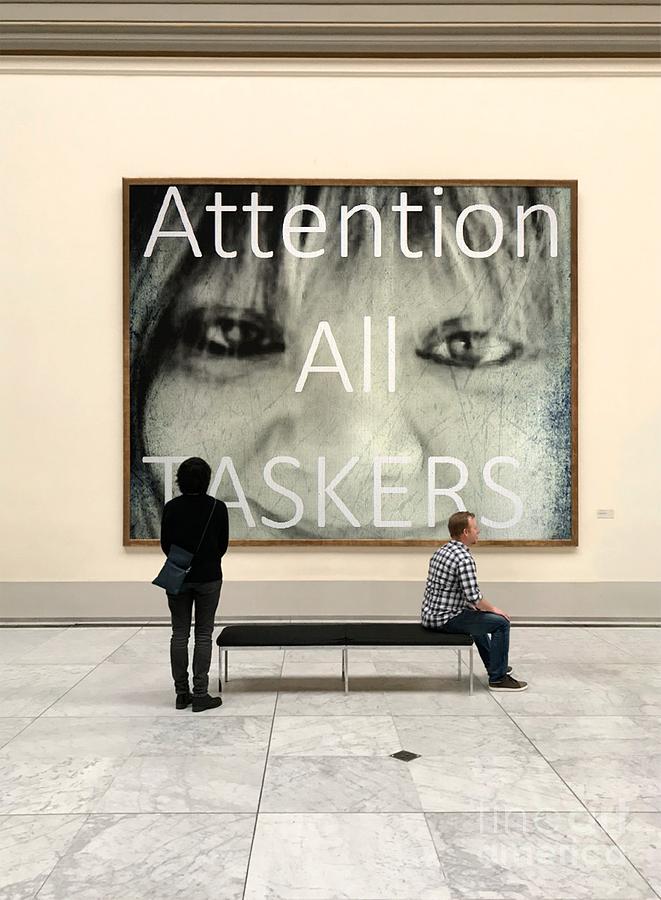 Attention All Taskers Presidential Material Painting
