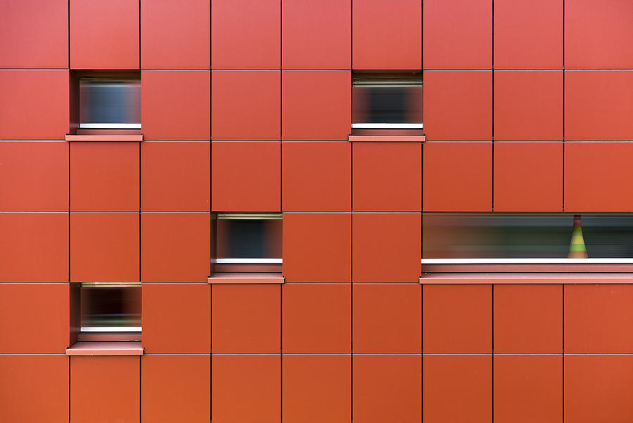 Architecture Photograph - Attention Trigger by Greetje Van Son