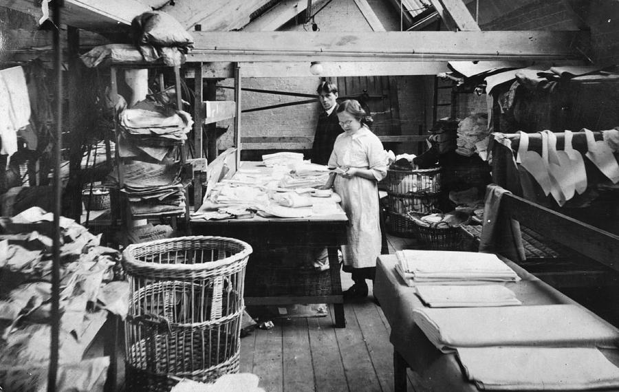 Attic Laundry Photograph by Chaloner Woods