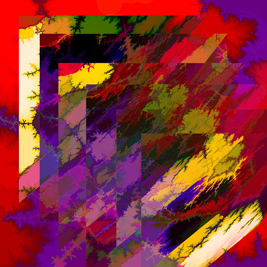 Attraction Abstraction  Digital Art by Cathy Anderson