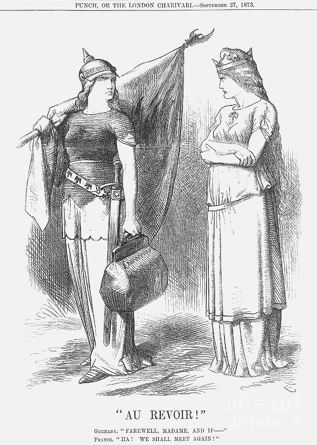 Au Revoir, 1873. Artist Joseph Swain Drawing by Print Collector